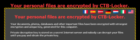 CTB Locker virus decryption and removal tool