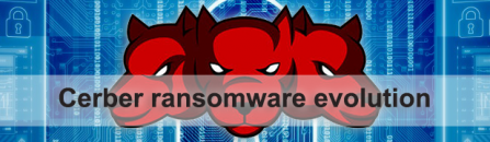 Cerber ransomware evolution