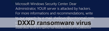 DXXD ransomware: how to decrypt .dxxd files virus