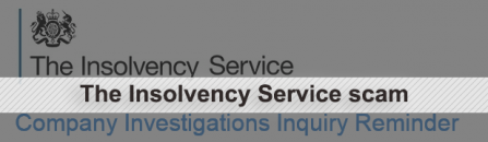 The Insolvency Service scam emails