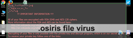Decrypt .osiris files and remove Locky-Osiris ransomware virus