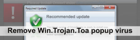 Win.Trojan.Toa virus removal