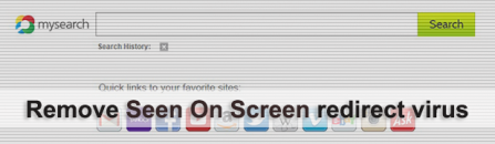 Seen On Screen virus: remove New Tab in Chrome
