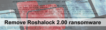 Roshalock 2.00 ransomware (All_Your_Documents.rar) removal and decryption