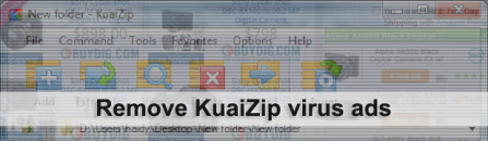 How to uninstall KuaiZip virus ads