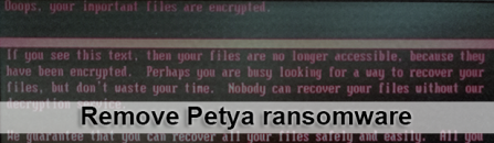Petya ransomware removal and system recovery (upd. June 29)