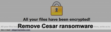 Cesar ransomware virus: how to decrypt .cesar files
