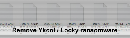 How to decrypt .ykcol virus files – Ykcol/Locky ransomware