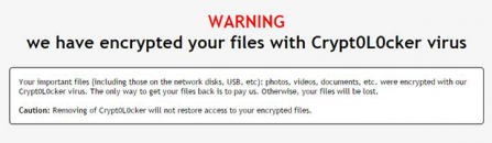 Crypt0L0cker virus removal and decrypt tool (upd. 2017)