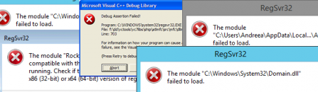 How to remove RegSvr32.exe virus error