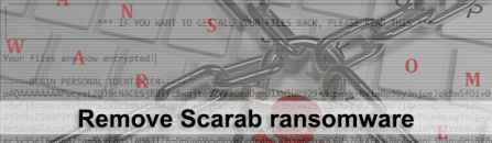 Decrypt .scarab virus files and remove Scarab ransomware