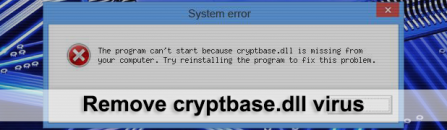 How to fix ‘cryptbase.dll is missing’ error on Windows