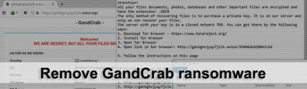 Decrypt .GDCB files – remove GandCrab ransomware virus