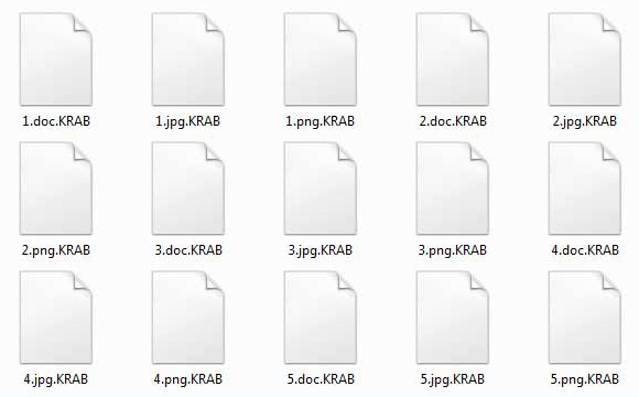 .KRAB files appear in the aftermath of the GandCrab v4 attack