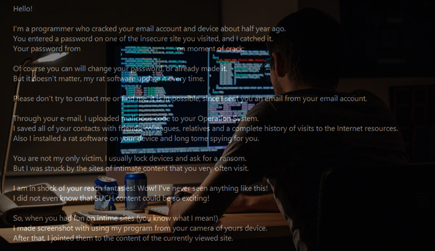 I M A Programmer Who Cracked Your Email Extortion Scam Myspybot