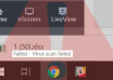 Virus scan failed error in Chrome