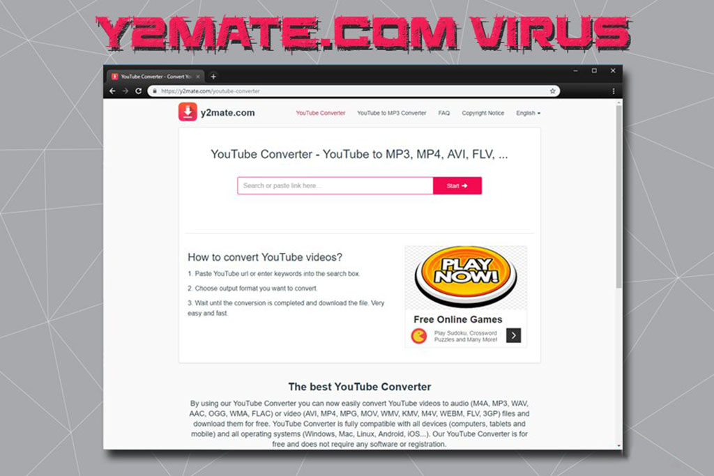 Remove Y2mate Com Virus From Chrome Firefox Ie Safari Myspybot