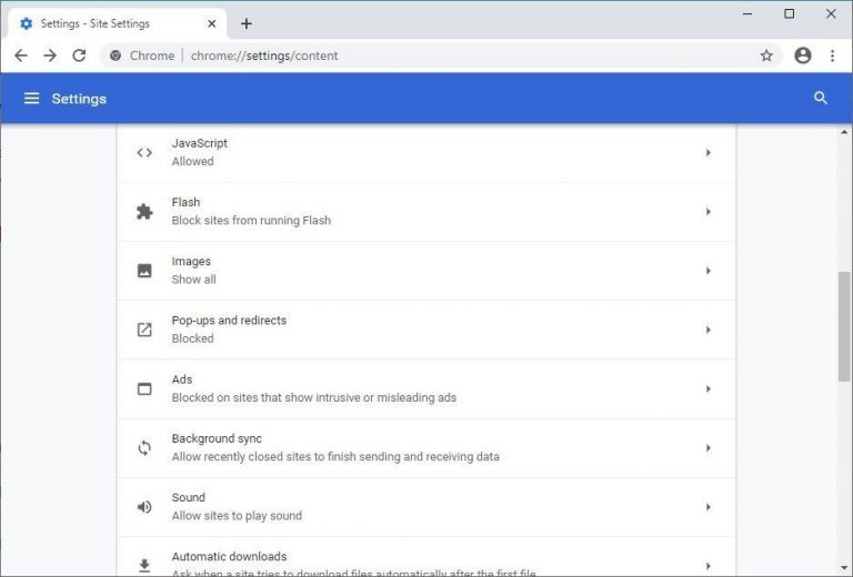 google chrome notifications spam
