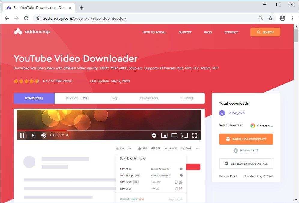 free youtube downloader windows 10