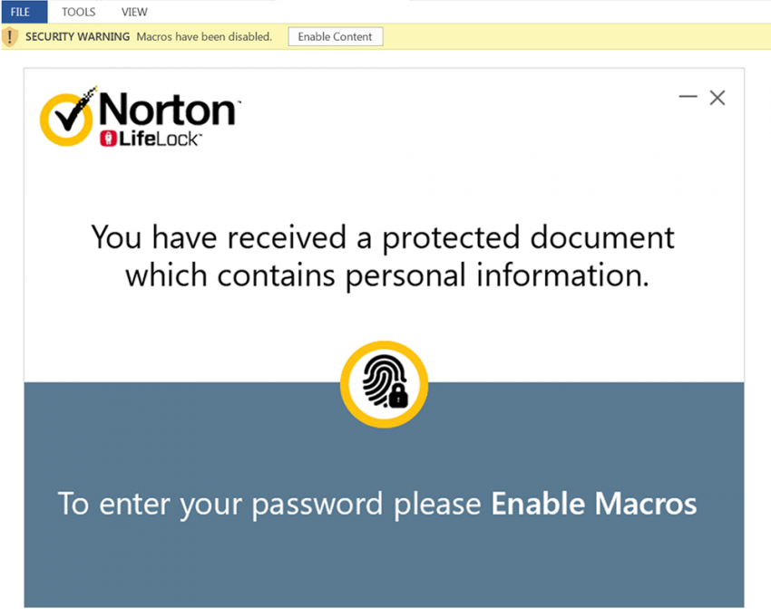 Remove NortonLifeLock Email Scam Virus - MySpyBot