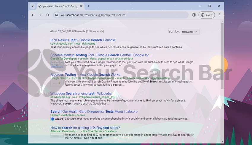 Remove Your Search Bar virus