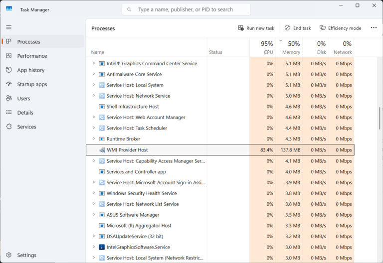 WMI Provider Host (WmiPrvSE.exe) High CPU Issue on Windows – How to ...