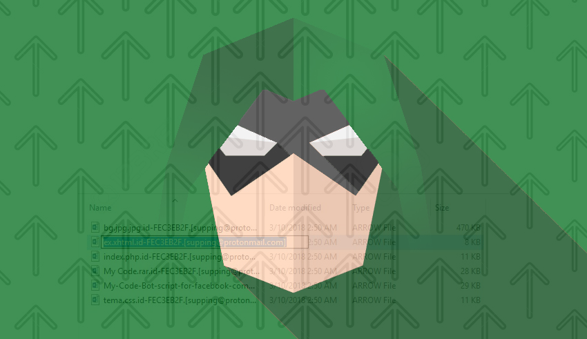 .arrow ransomware decryptor and removal