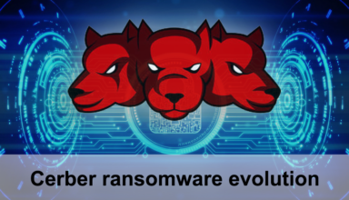 Cerber ransomware evolution