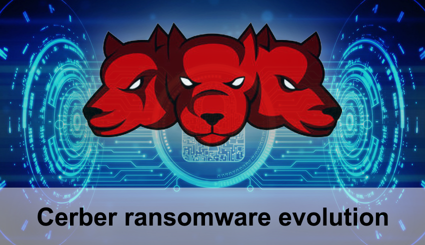 Cerber ransomware evolution