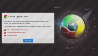 Remove Chrome Update Center popup virus