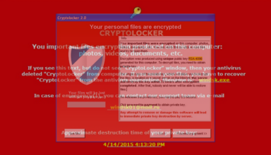 Cryptolocker removal tool and file decryption