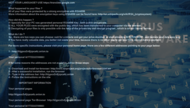 Decrypt and remove CryptXXX ransomware