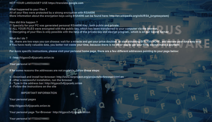 Decrypt and remove CryptXXX ransomware