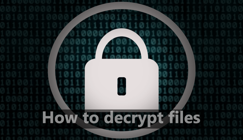 How to decrypt files encrypted by a virus