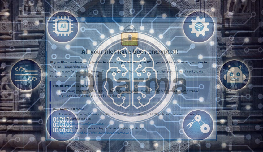 Dharma ransomware decryptor and removal