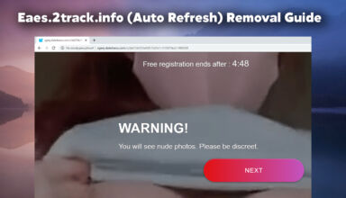 Remove eaes.2track.info virus popup from Chrome/Firefox/Edge/Safari
