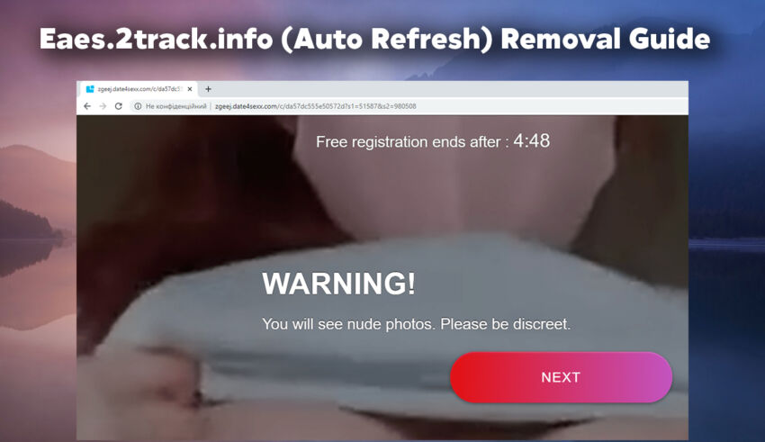 Remove eaes.2track.info virus popup from Chrome/Firefox/Edge/Safari