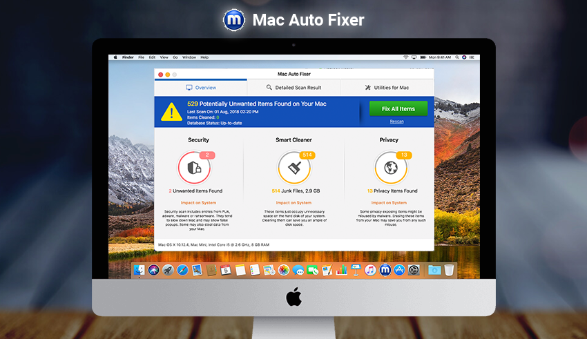 Mac Auto Fixer virus removal from Mac