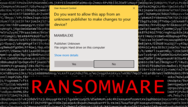 Mamba ransomware removal and files decryptor
