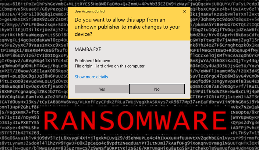 Mamba ransomware removal and files decryptor