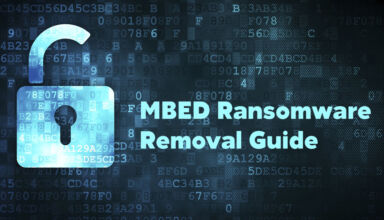 Mbed ransomware removal + .mbed files decryptor