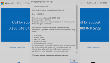 Microsoft Warning Alert scam: remove fake virus popups