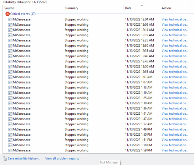 Microsoft Defender for Endpoint - high CPU usage process