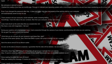 “Hello! My nickname in darknet is des53” – dissecting the extortion