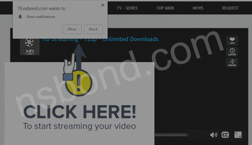 Remove nsbond.com virus from Chrome (Firefox, IE, Safari)