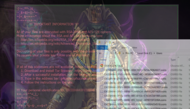 Decrypt .osiris files and remove Locky-Osiris ransomware virus