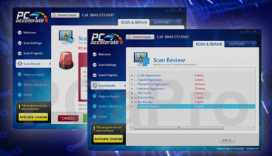 Remove PCaPro (PC Accelerate Pro) virus