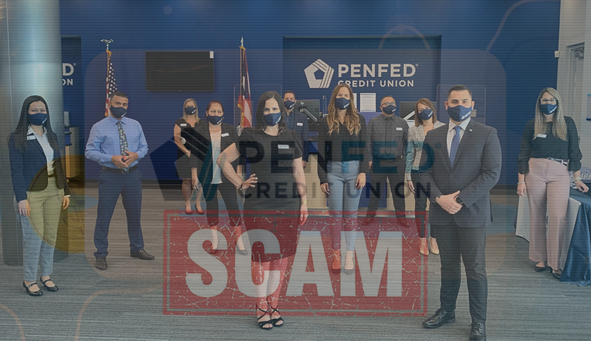 PenFed members v2 email scam – red flags and precautions