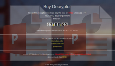 .PPTX ransomware file decryptor and virus removal