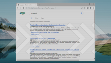 Remove privatesearches.org redirect virus in Chrome, Firefox, Safari